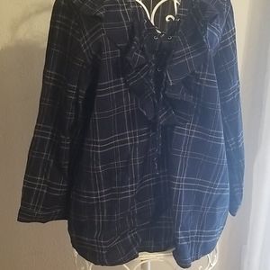 Plaid top